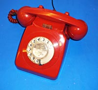 GPO 746F Reed rotary dial telephone
